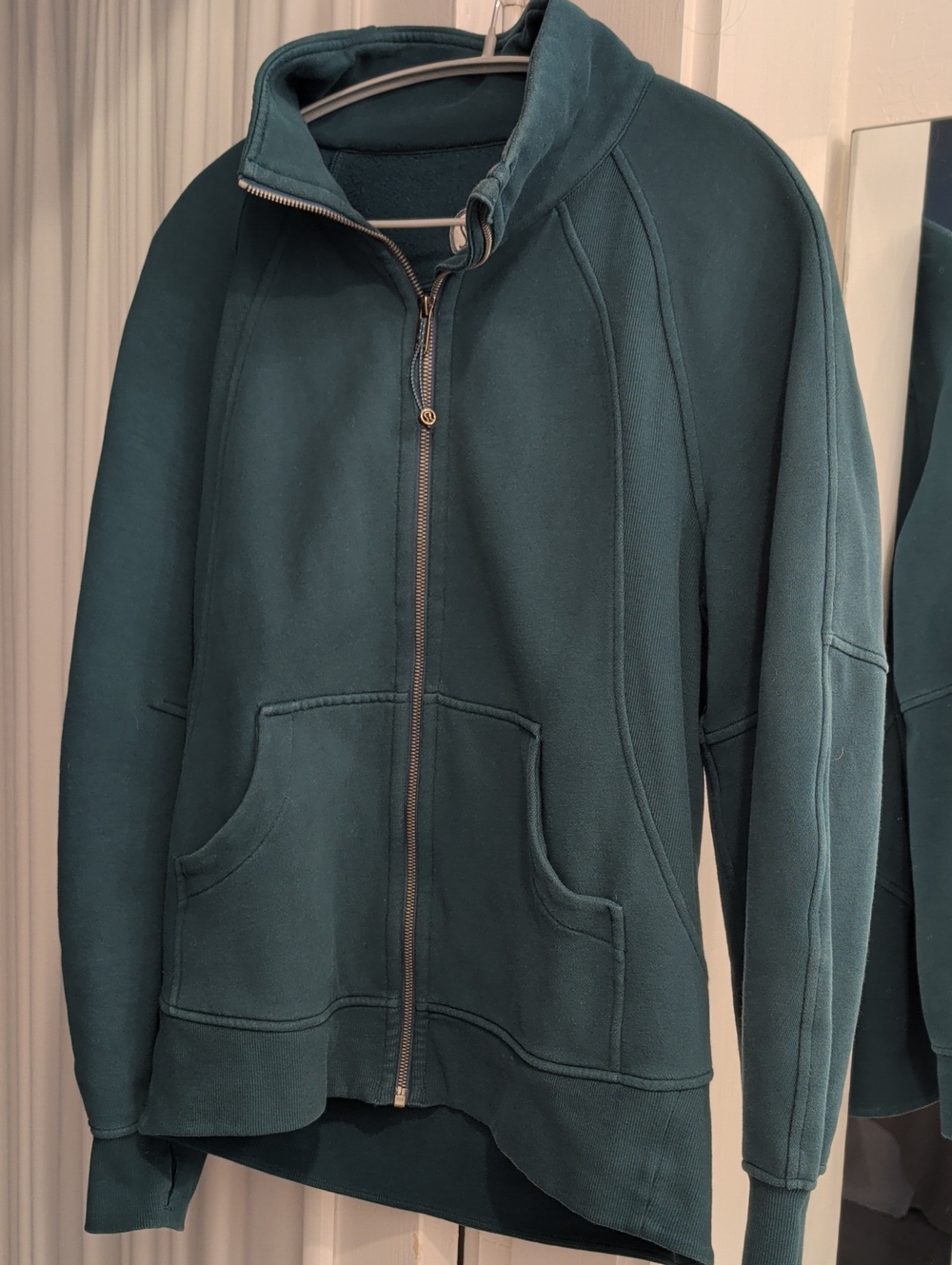 lululemon Athletica Hunter Green Oversized Full-Zip Hoodie